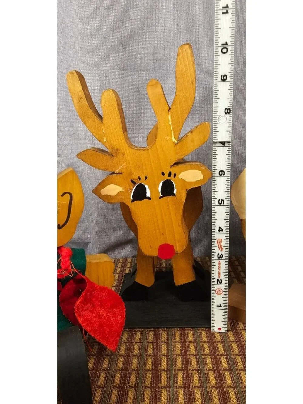 Vintage Wooden Christmas Decorations